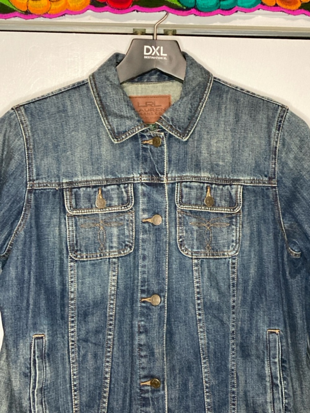 Ralph Lauren Dark Blue Denim Jacket - Picture 3 of 16